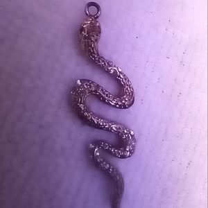 Gold toned Snake charm